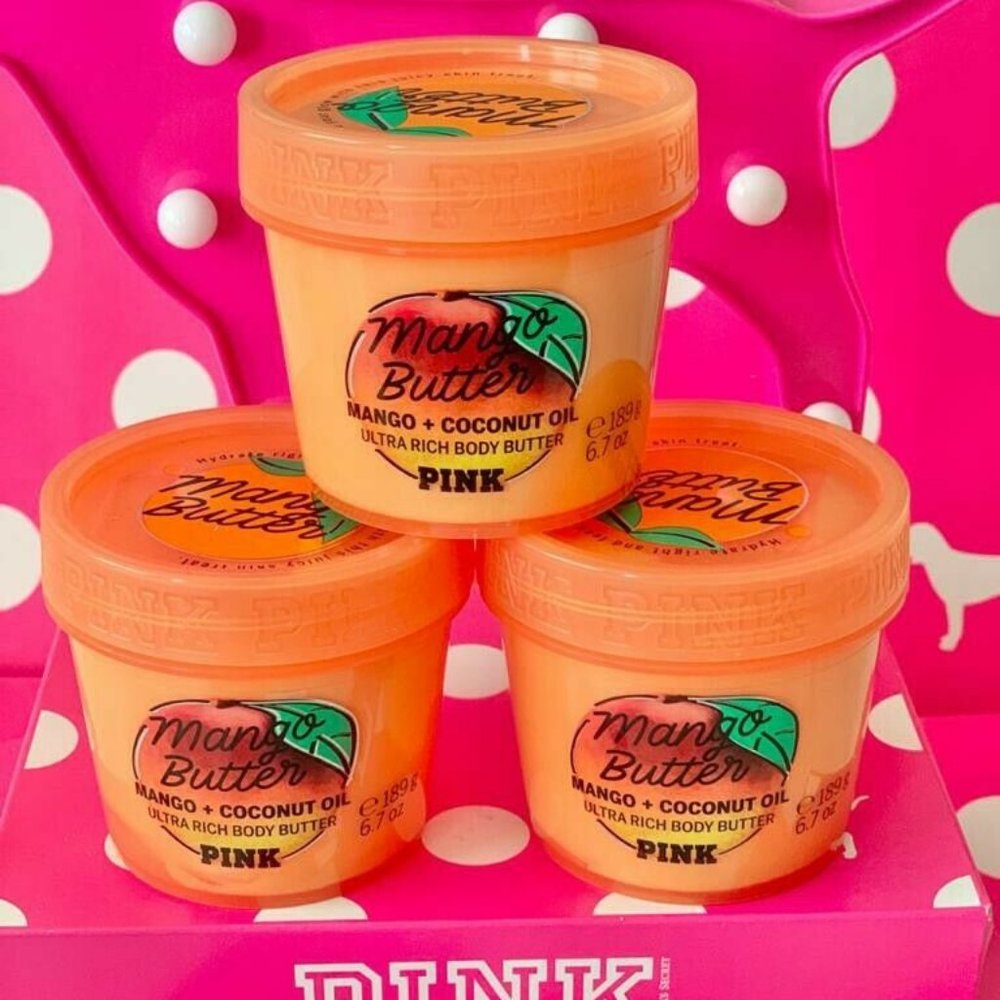 V.S PINK MANGO BUTTER Body Butter 3 Pack